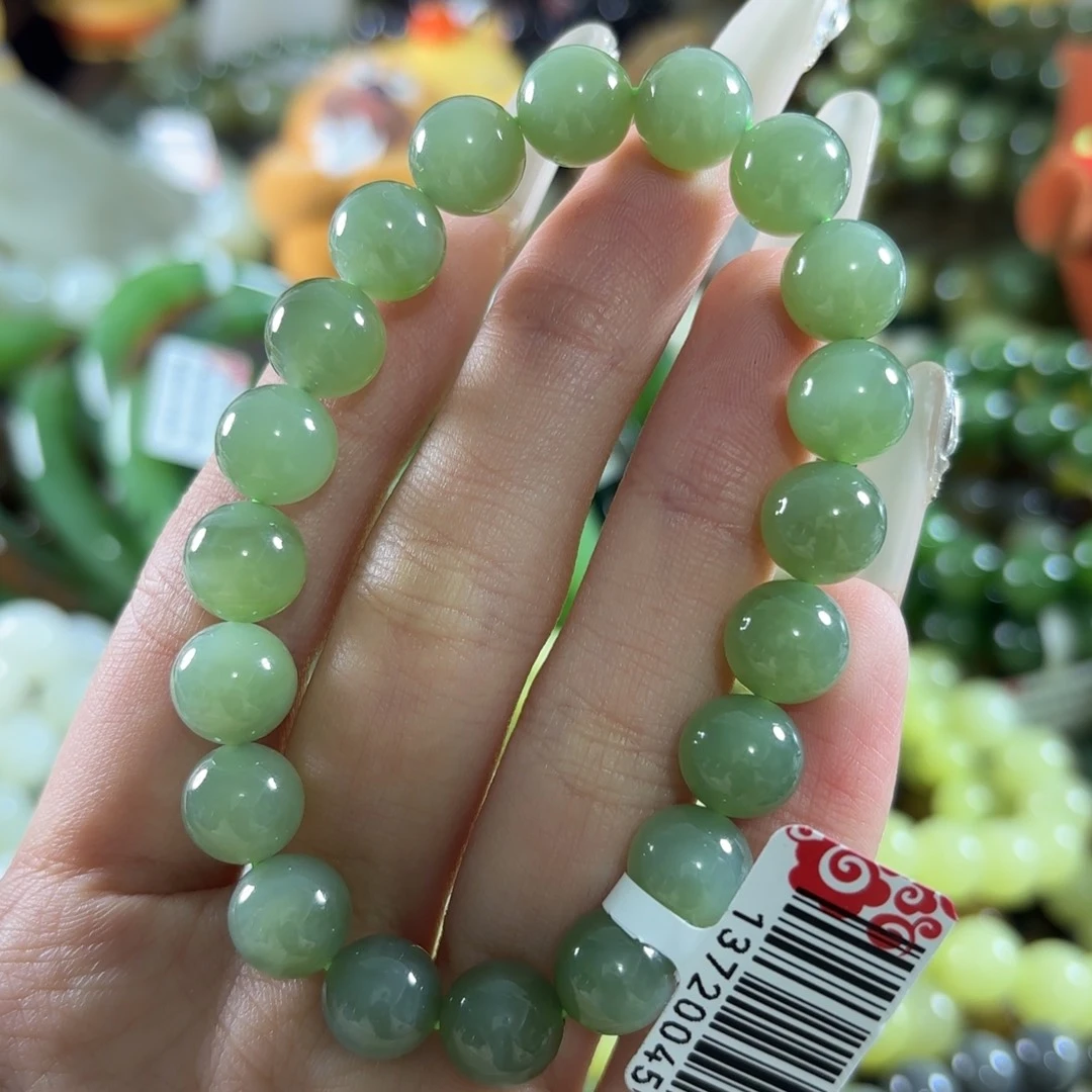 和田玉未镶嵌手链65