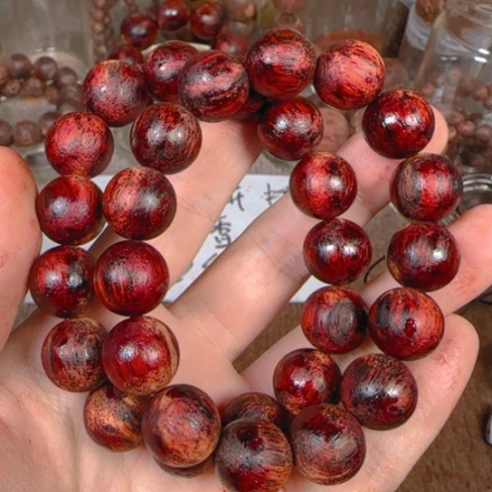 藤类1.5降真香红油圆珠虫蛀