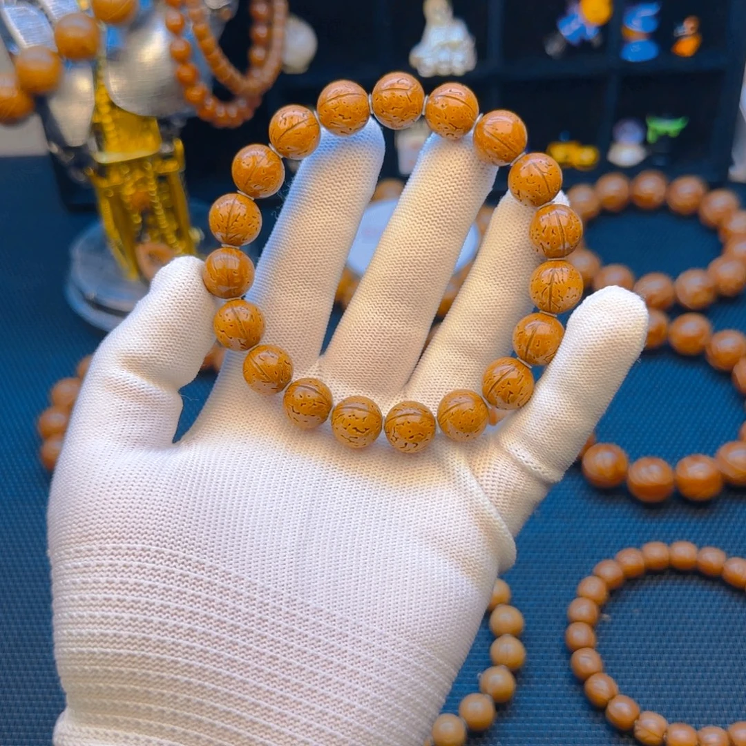 ****当桃核手串桃核14尺寸