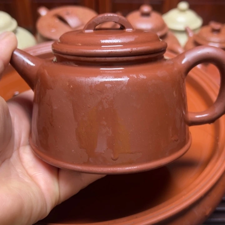 紫砂茶壶宜兴原矿清水泥