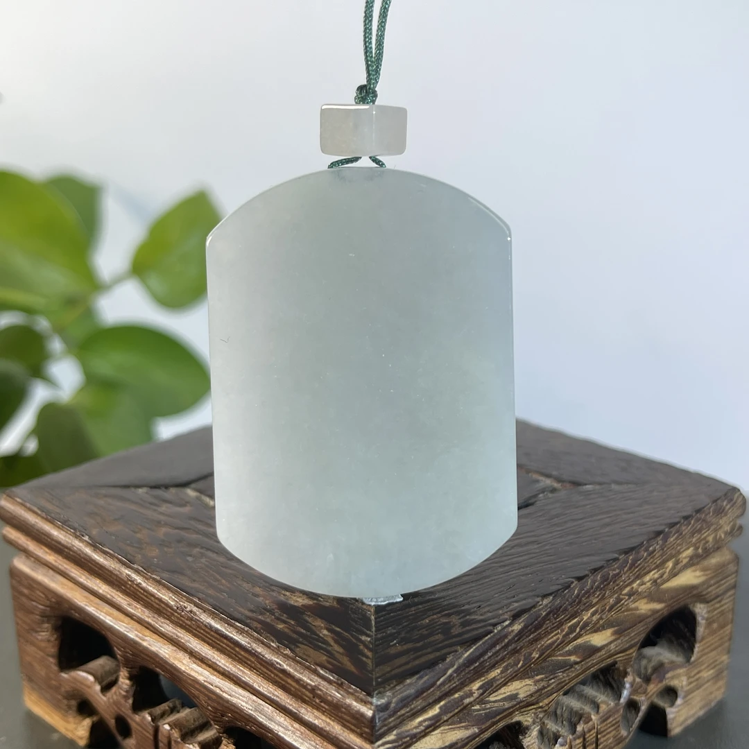 JXB22-155   天然缅甸翡翠A货  无事牌