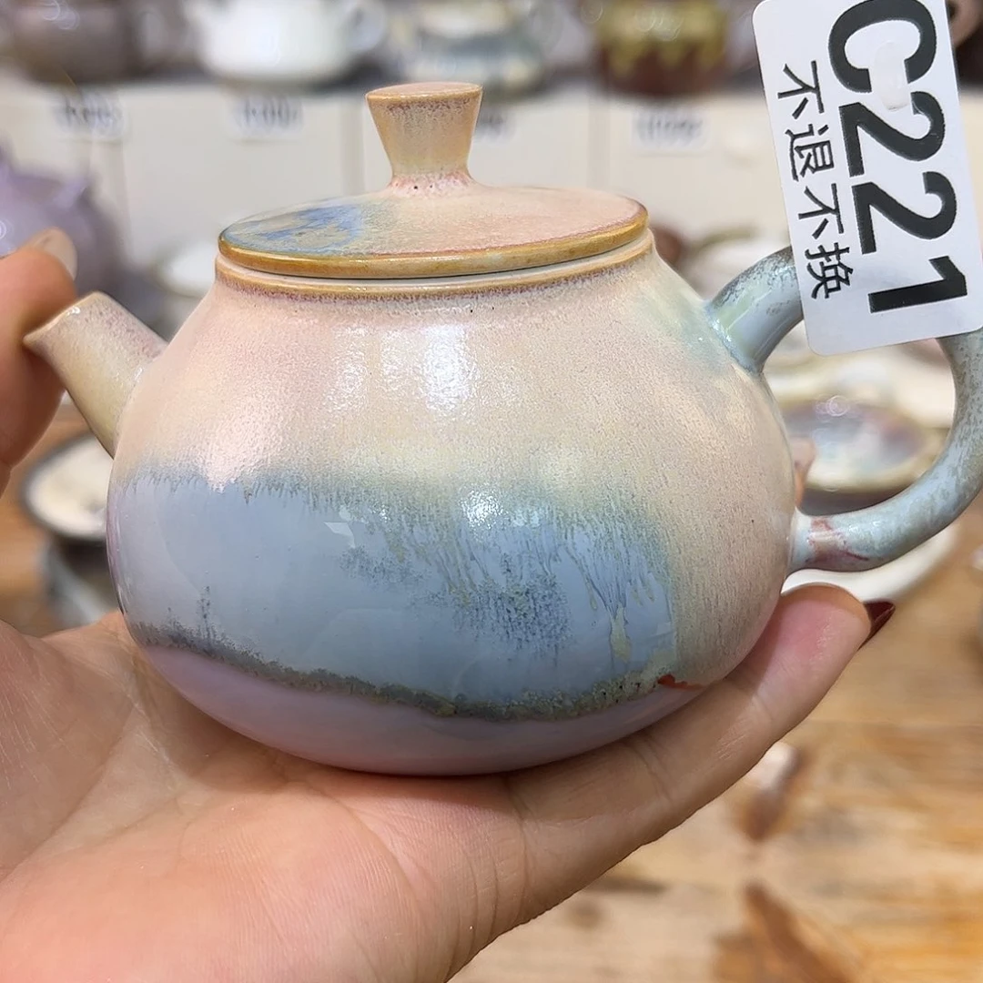 白泥茶杯铁*陶瓷艺术