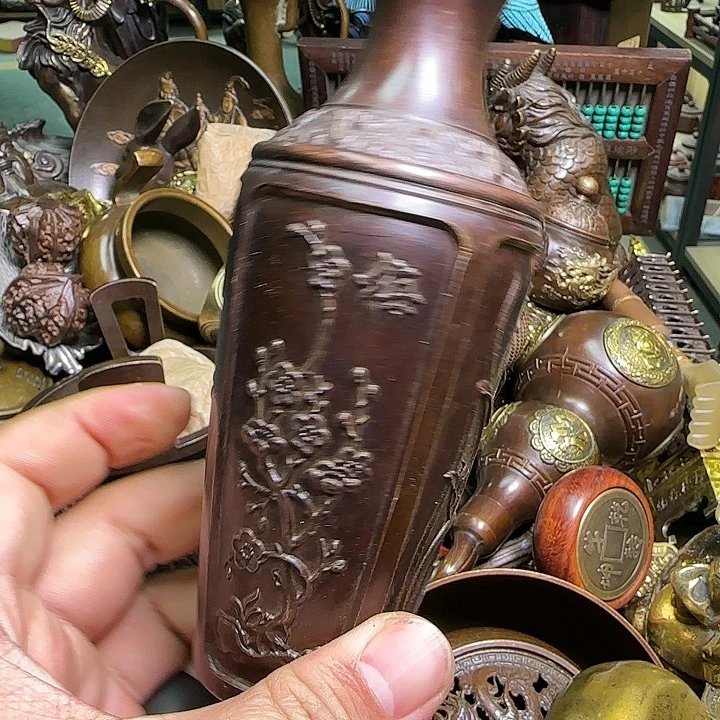 铜器办公室茶室摆件