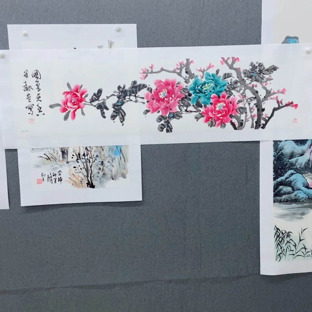 在***情国画手写手绘国画47