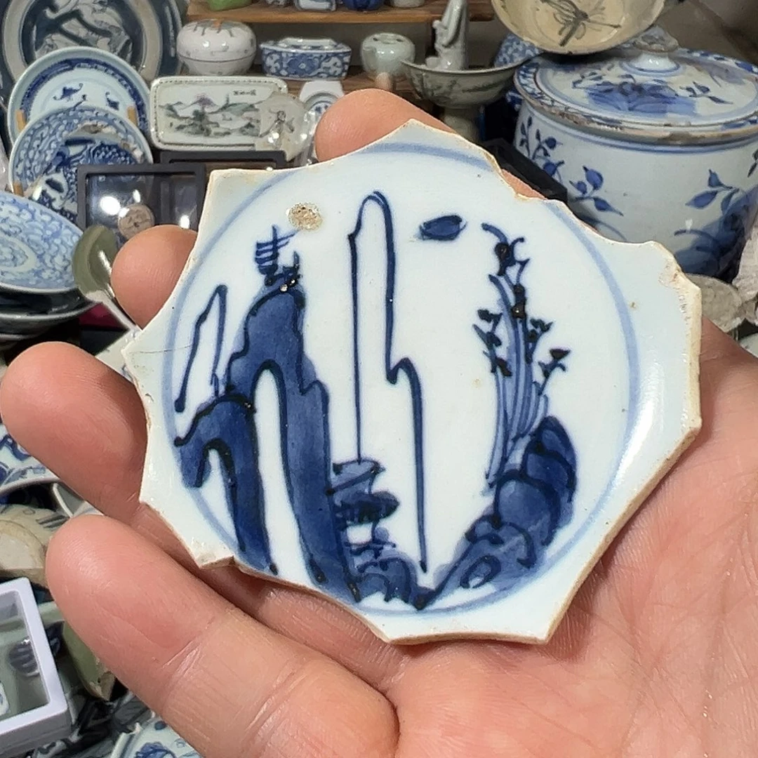 瓷片瓷片标本，全场包邮