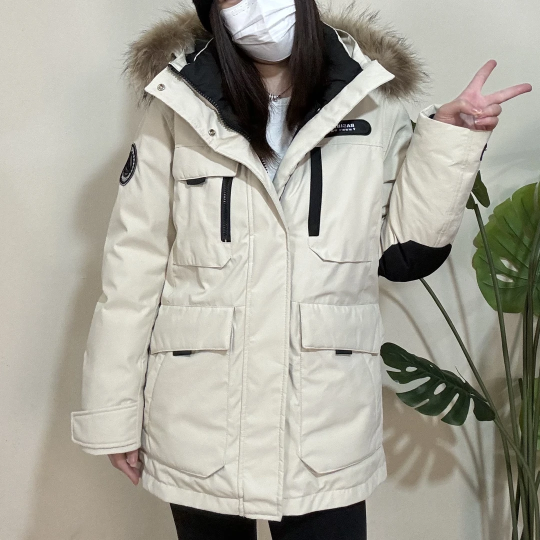 【1ss】极寒系列 90鸭绒工装派克服男女同款情侣款