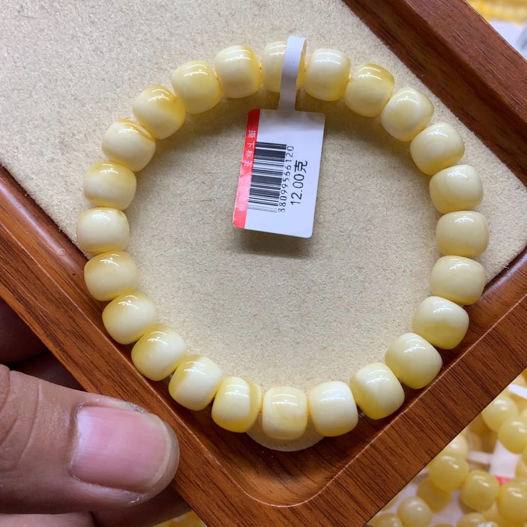 未镶嵌琥珀手链蜜蜡