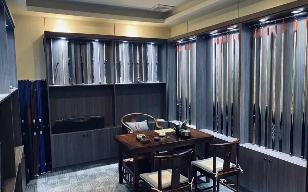 中式八球台球杆樱花九球杆开球杆