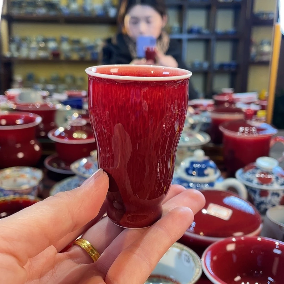 清欢雅玩原矿郎红福利闻香杯