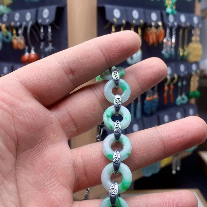 未镶嵌翡翠耳饰M****丶耳饰