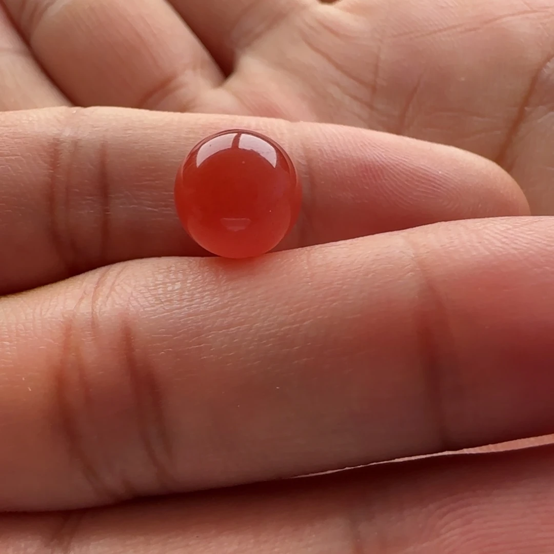 南红玛瑙未镶嵌圆珠9