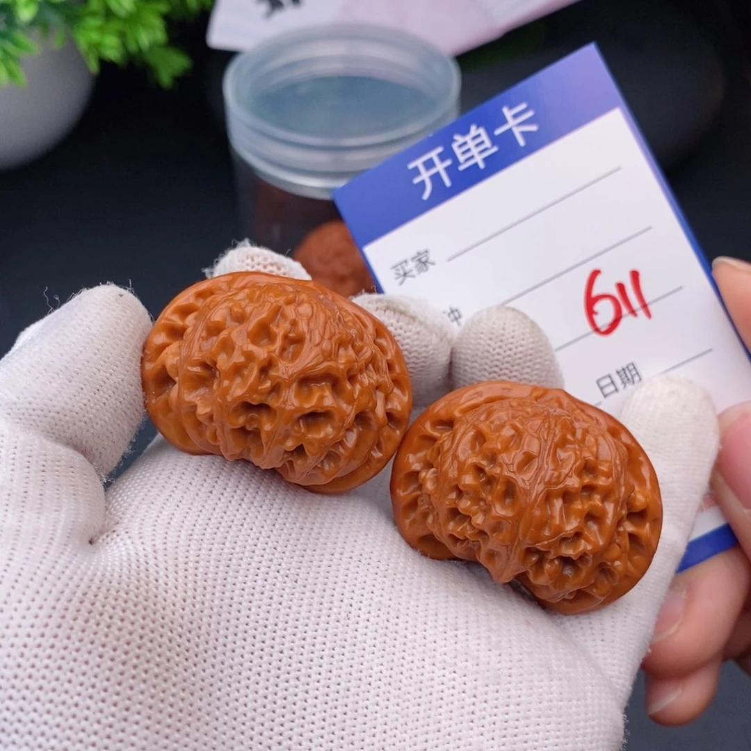 文玩核桃把件41宫灯611