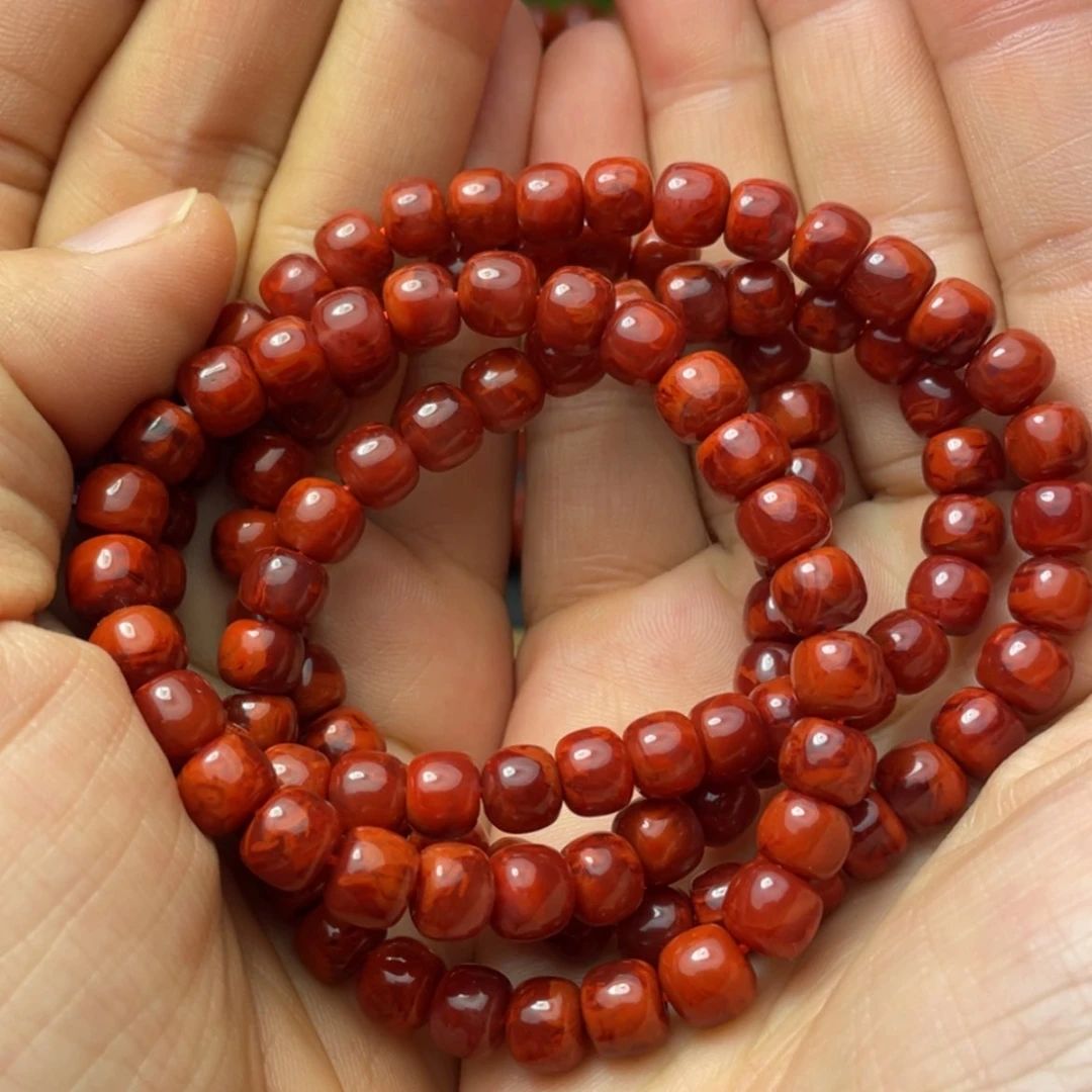 【闪购商品】南红玛瑙原矿手串7未镶嵌o*