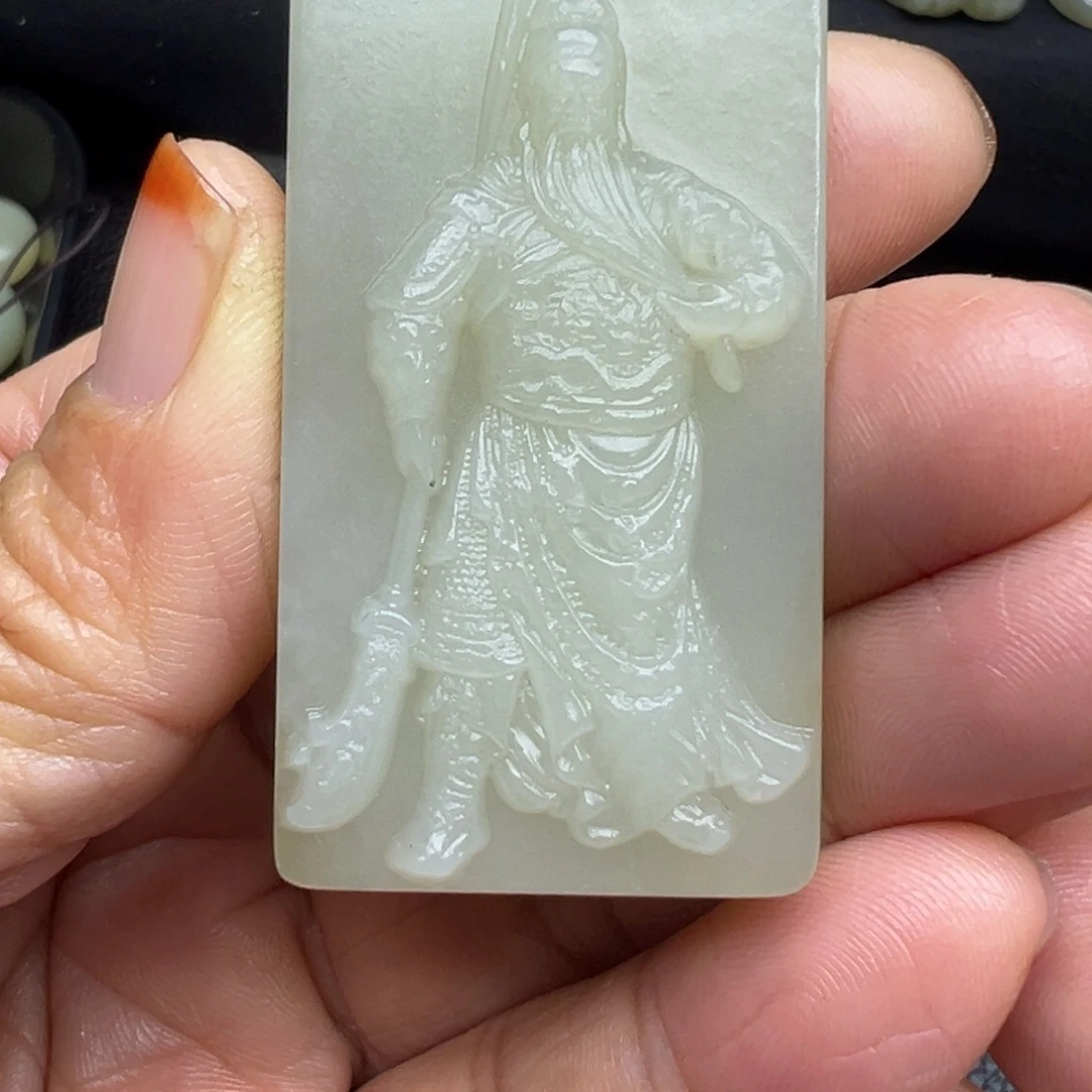 和田玉（糖玉）未镶嵌吊坠(不含链)