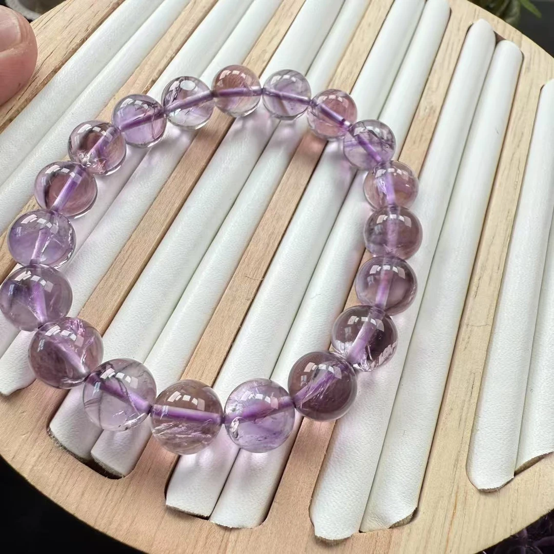 天然高品质紫阿赛手串-HZ002多样性发其一