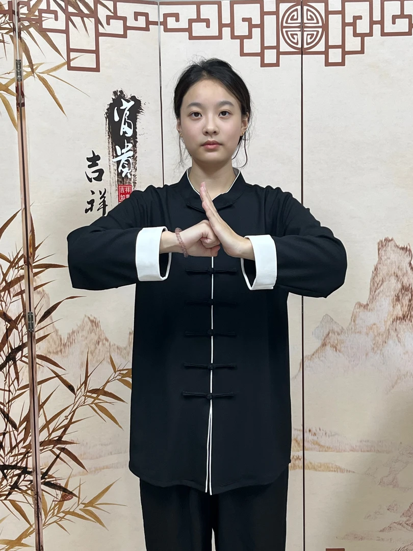 陈家沟男女新款春秋季弹力麻太极服练功服八段锦晨练服中式服装