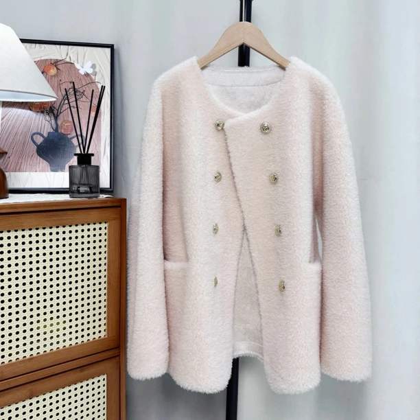 8888经典小香款外套100颗粒全羊毛春秋款精致小女人气质款