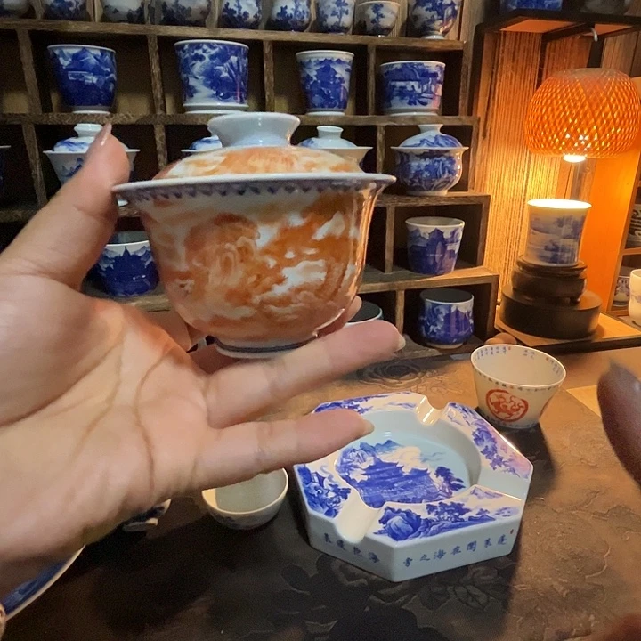 瓷片一笔一墨 叩玉山房