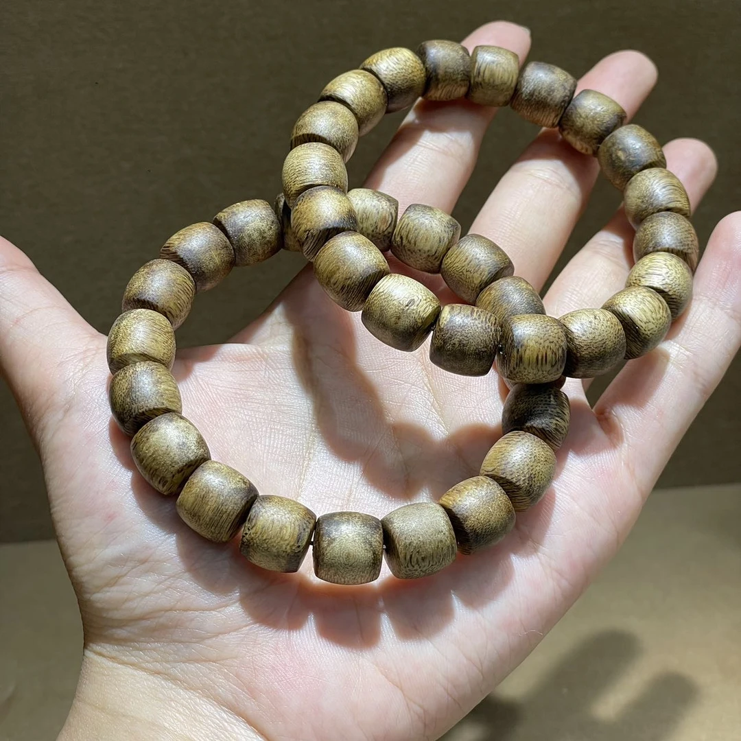 沉香【地主专属】2 G55284-沉香单圈手串-多样性发一件-11x10mm
