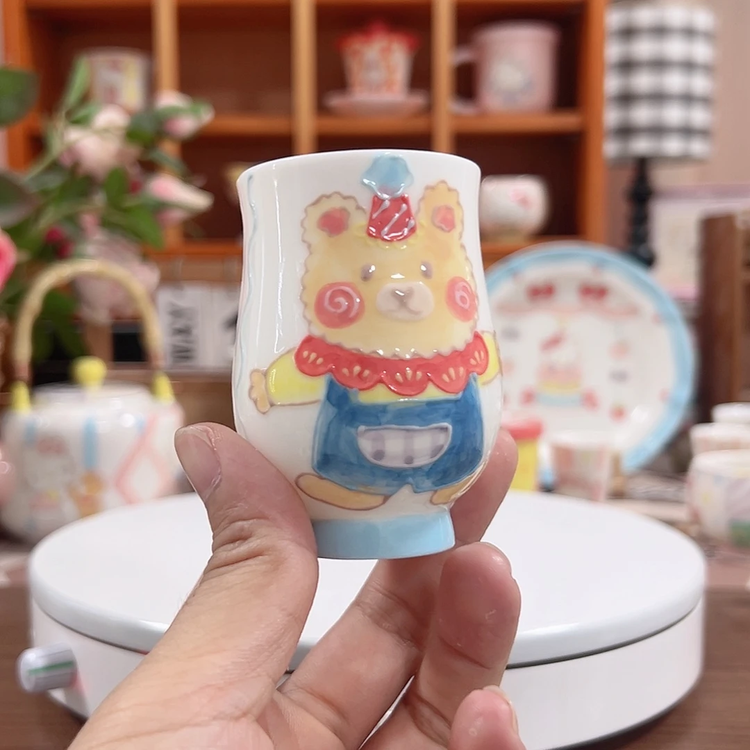 可爱手作陶瓷高温