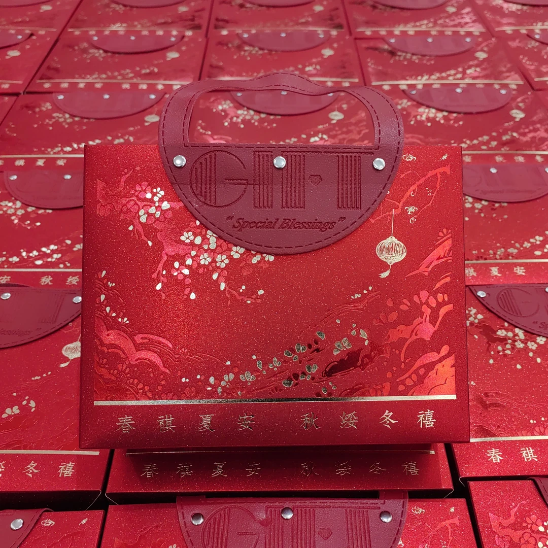 手提伴手礼糖果空盒