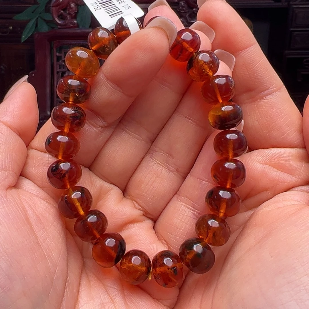 琥珀裸石未镶嵌抚顺琥珀10152。11m m