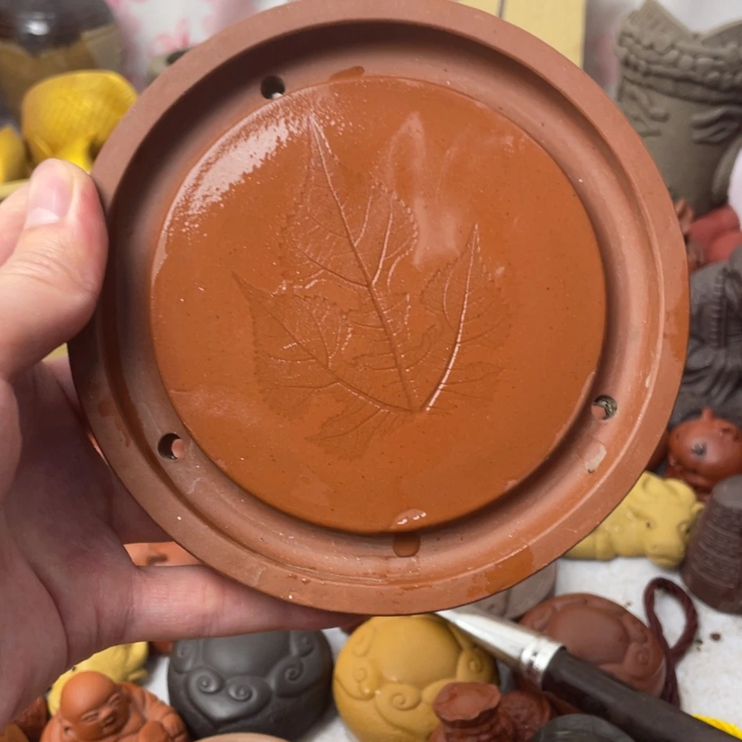 紫砂茶宠紫砂瑕疵