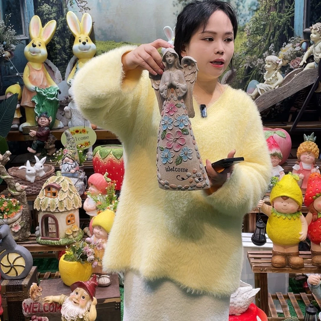 摆件花园摆件红红火火