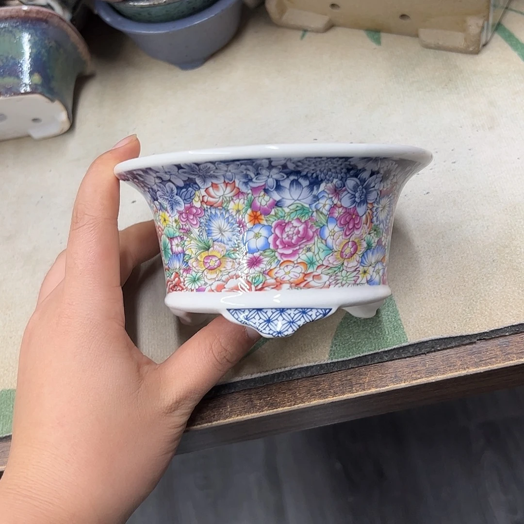 花盆紫砂291号瑕疵13/6.5cm