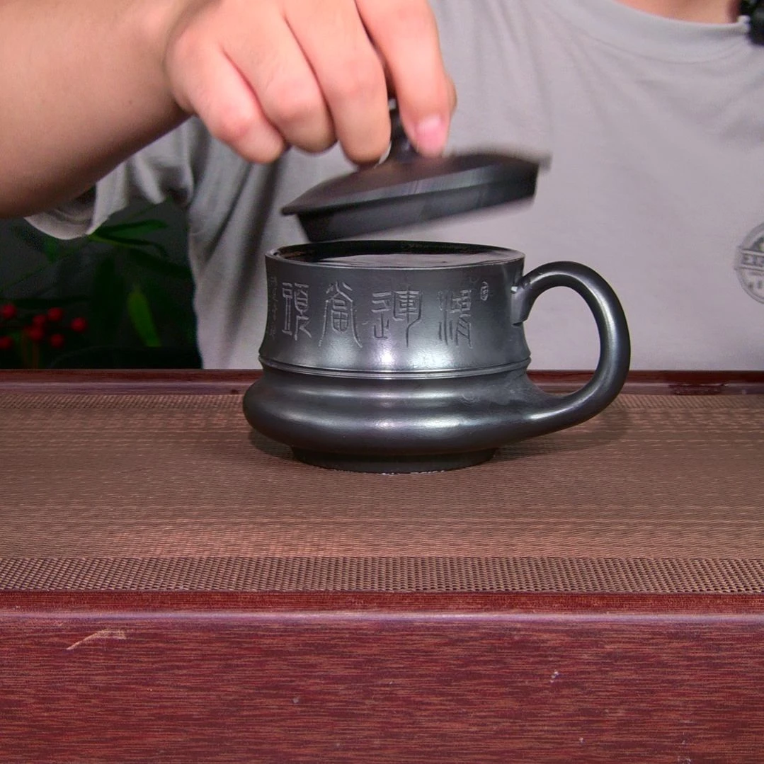茶杯紫砂高货放漏