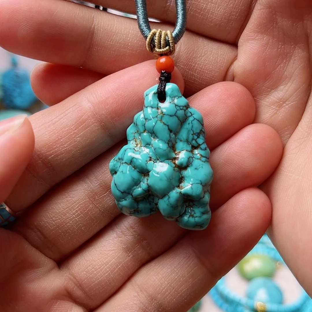 绿松石珠宝奇石未镶嵌