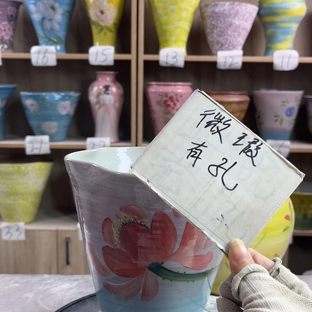 景德镇陶瓷花盆花盆
