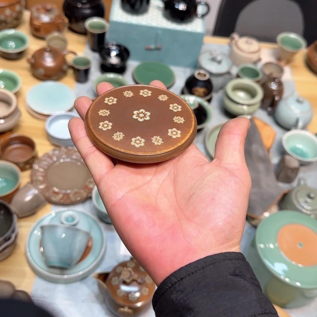 小金茶具青瓷茶器