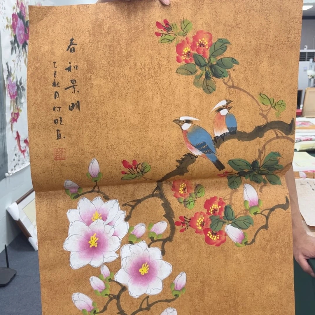 国画手绘国画大捡漏