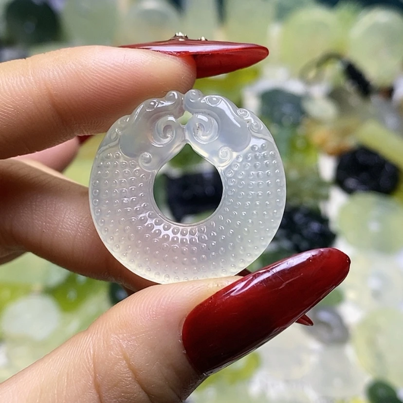 【闪购商品】蛇纹石玉颈饰未镶嵌