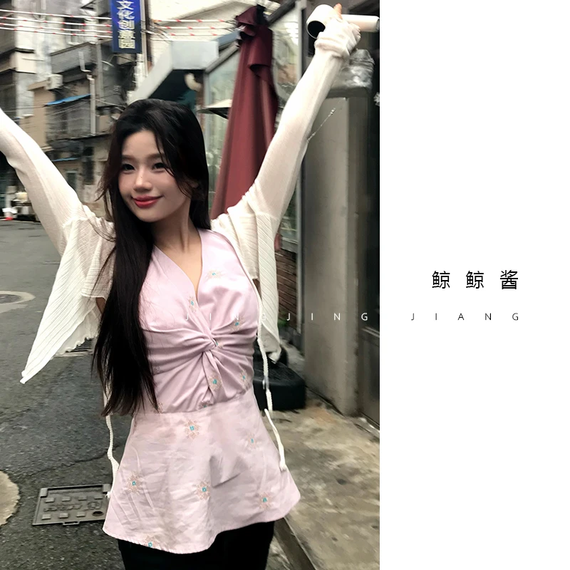 ZOZ鲸鲸酱【百搭开衫】配裙子的披肩女薄短款百搭外搭防晒开衫外套