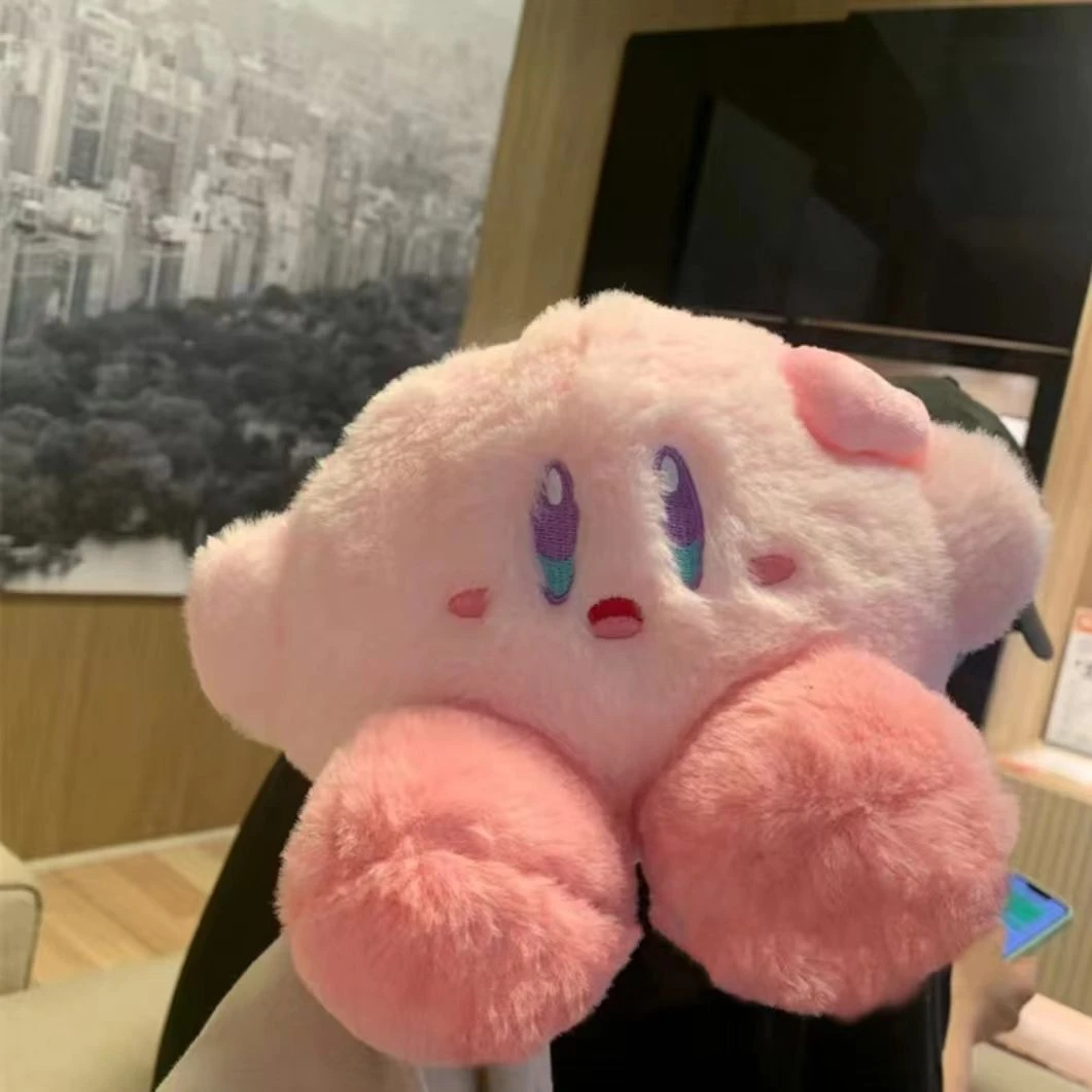 星之卡比玩偶ins可爱卡通公仔抱枕情人节礼物送女友闺蜜室内摆件