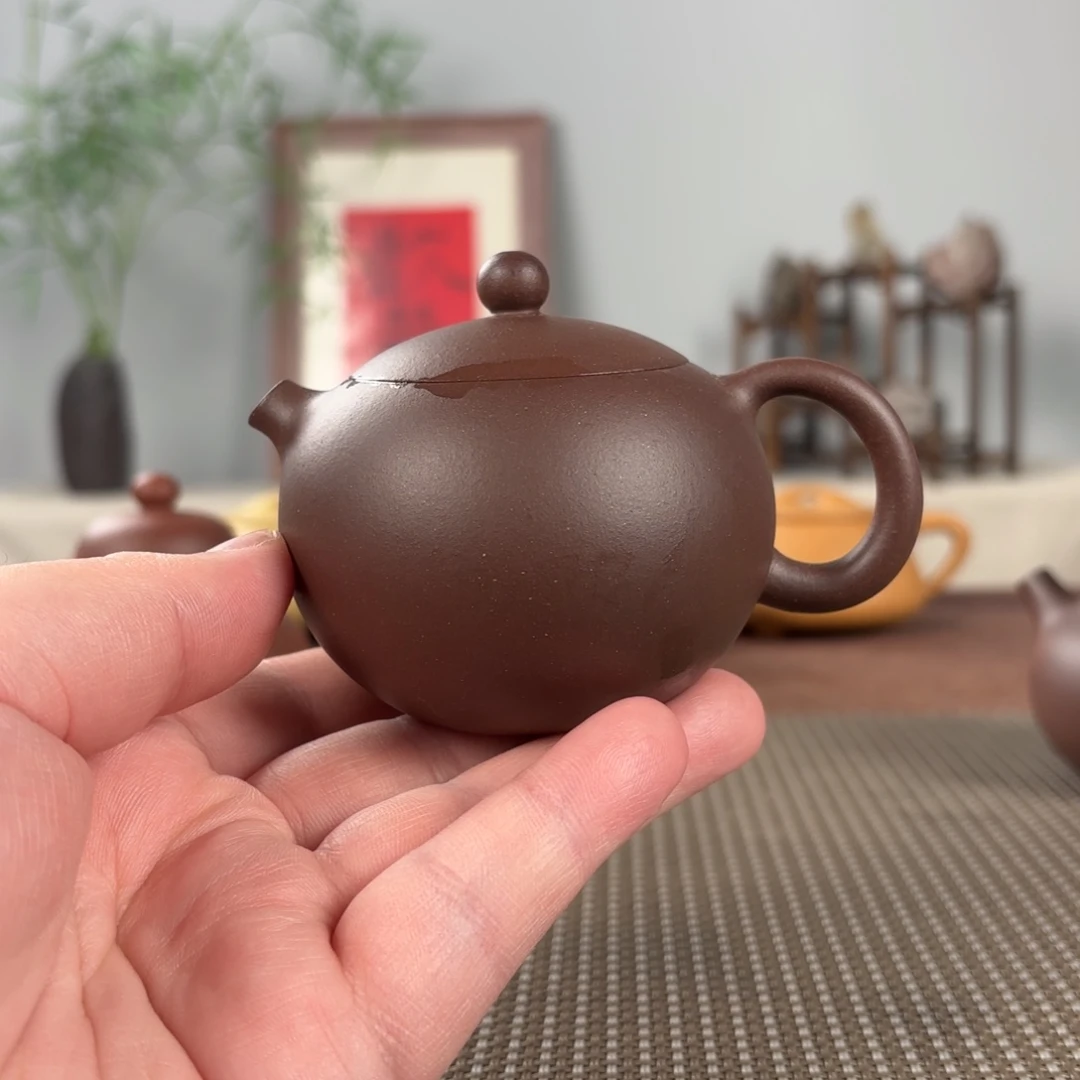 茶壶紫砂黄龙山原矿紫砂壶