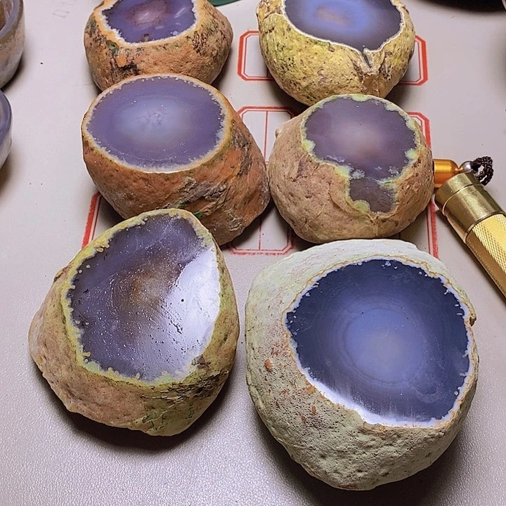 法***选玛瑙/玉髓，未镶嵌