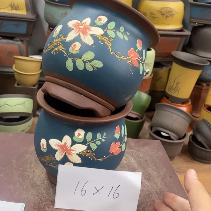 紫砂花盆破损包赔