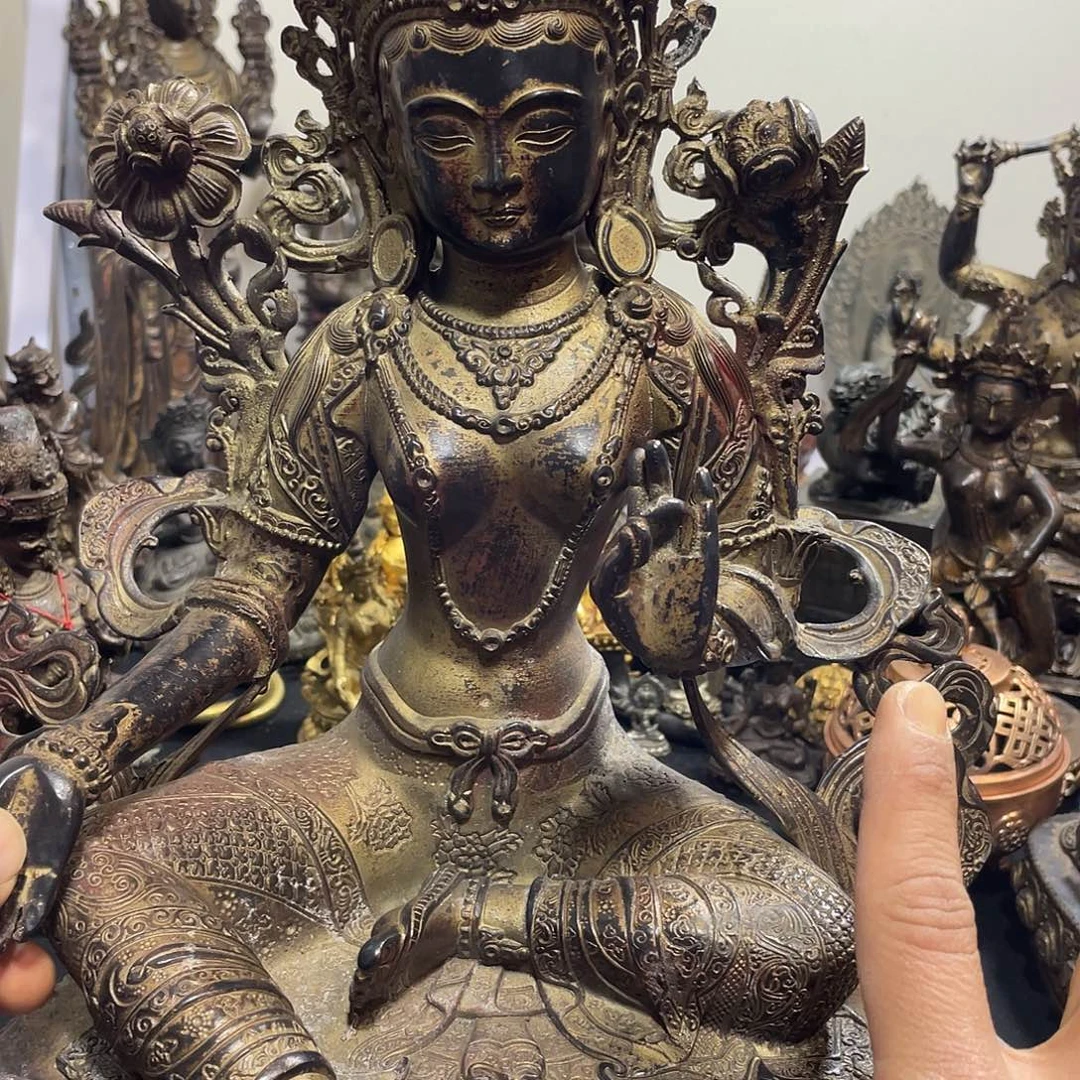 大***境绿度母。             900