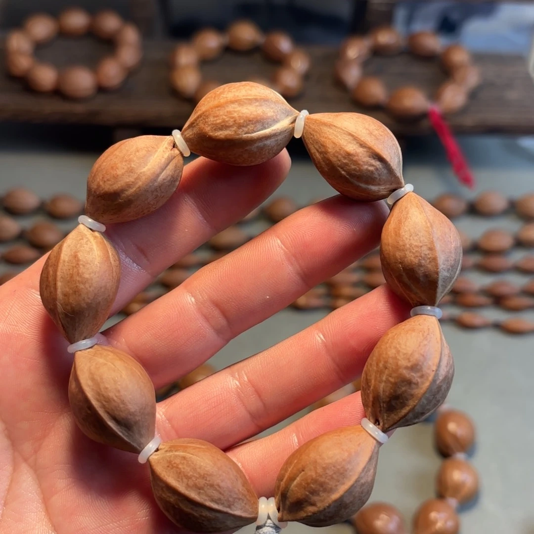 橄榄核手串/手链梅林铁核手串18×29长桩精品