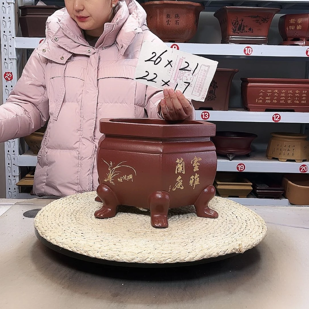 花盆紫砂紫砂花盆