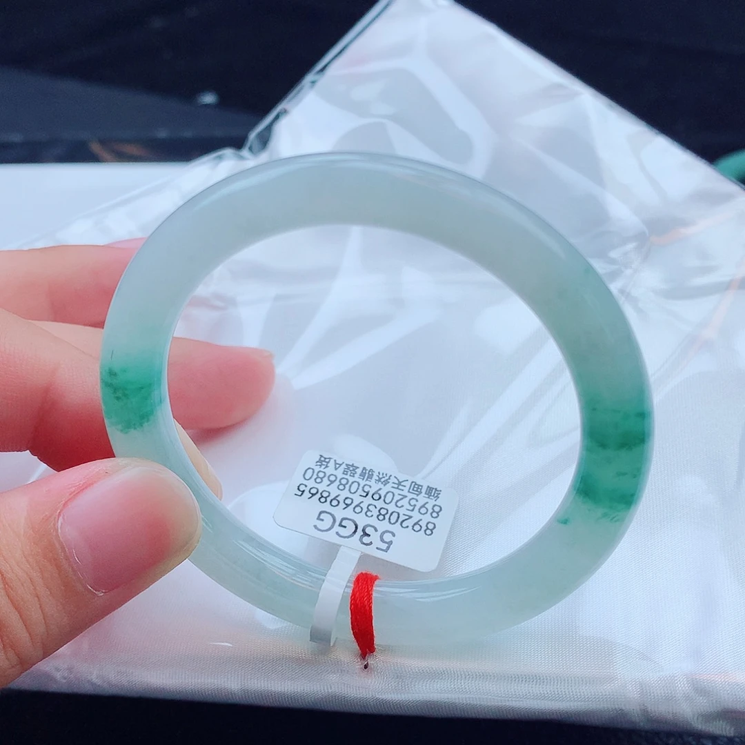 未镶嵌手镯翡翠天然缅甸翡翠A货手镯