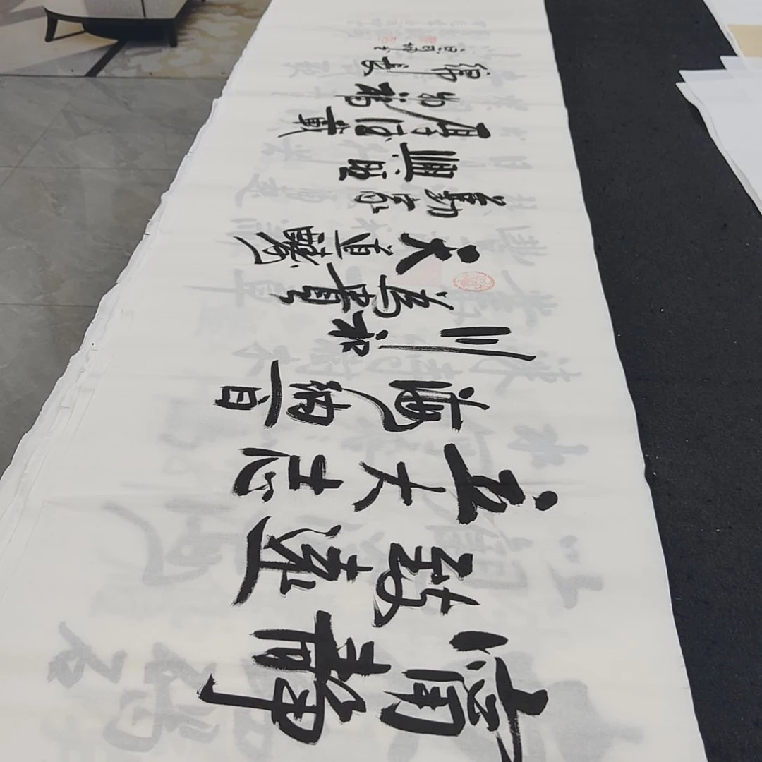 白武坤老师作品一副
