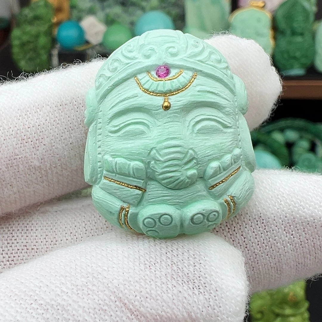 绿松石未镶嵌绿松石主播万丽