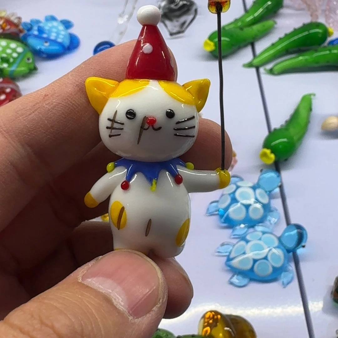 手工艺品琉璃小猫