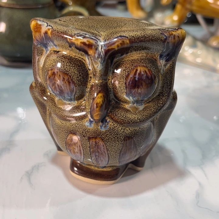 瓷片猫头鹰么么么么么