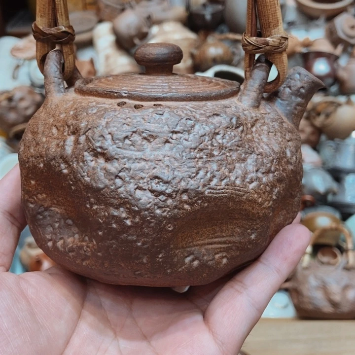 柴烧老岩泥高端茶器