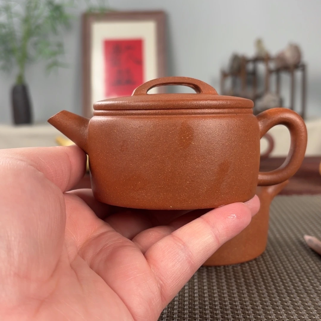 紫砂茶壶黄龙山原矿紫砂壶200